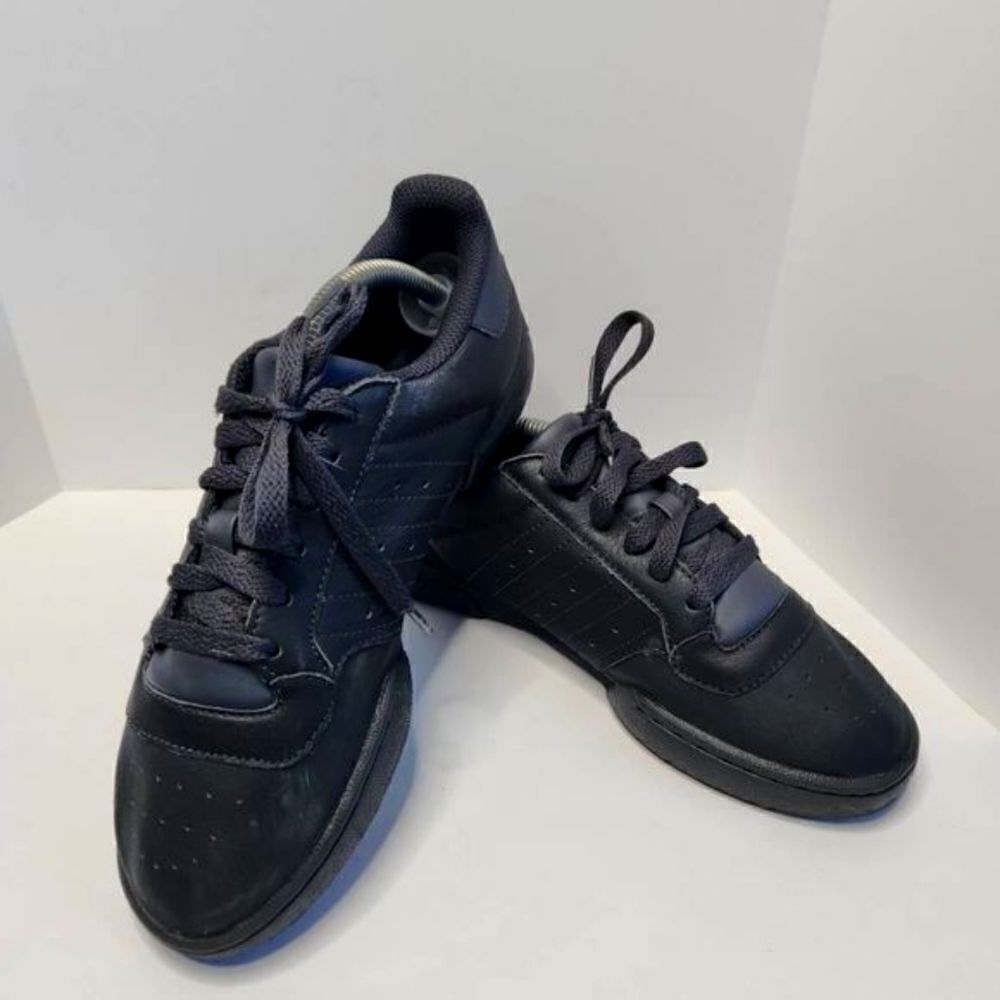 Adidas Yeezy Powerphase Calabasas Core Black Mens Size 6 CG6420 Sneaker Shoes